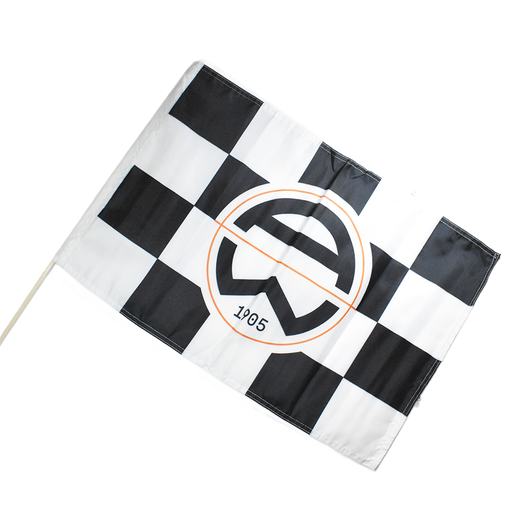 Fanfahne
Weiss Schwarz Kariert